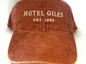 Hotel Giles Cap, Red w/logo