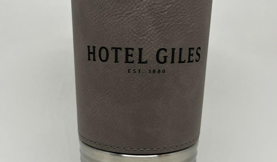 Hotel Giles Stainless Leatherette Tumbler