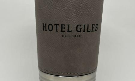 Hotel Giles Stainless Leatherette Tumbler